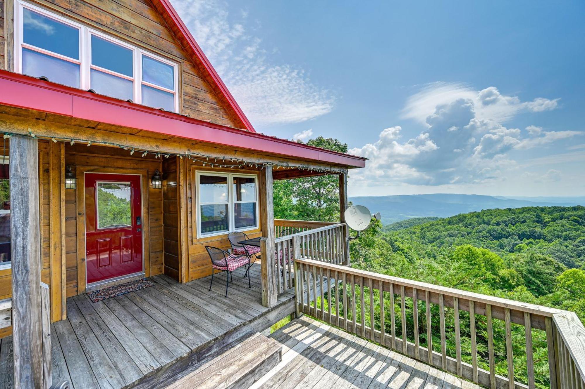 Warm And Cozy Cabin With Deck On Top Of The Blue Ridge Fancy Gap Exterior foto
