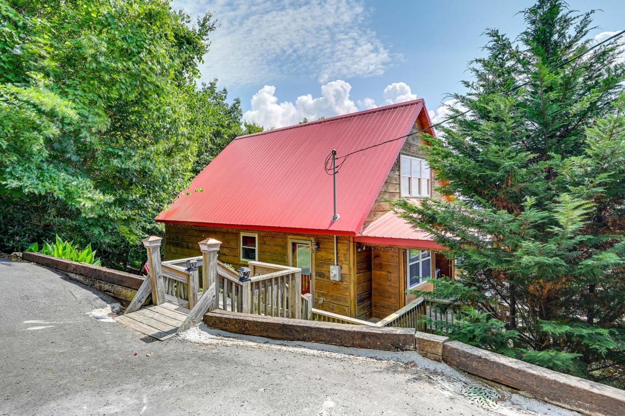 Warm And Cozy Cabin With Deck On Top Of The Blue Ridge Fancy Gap Exterior foto